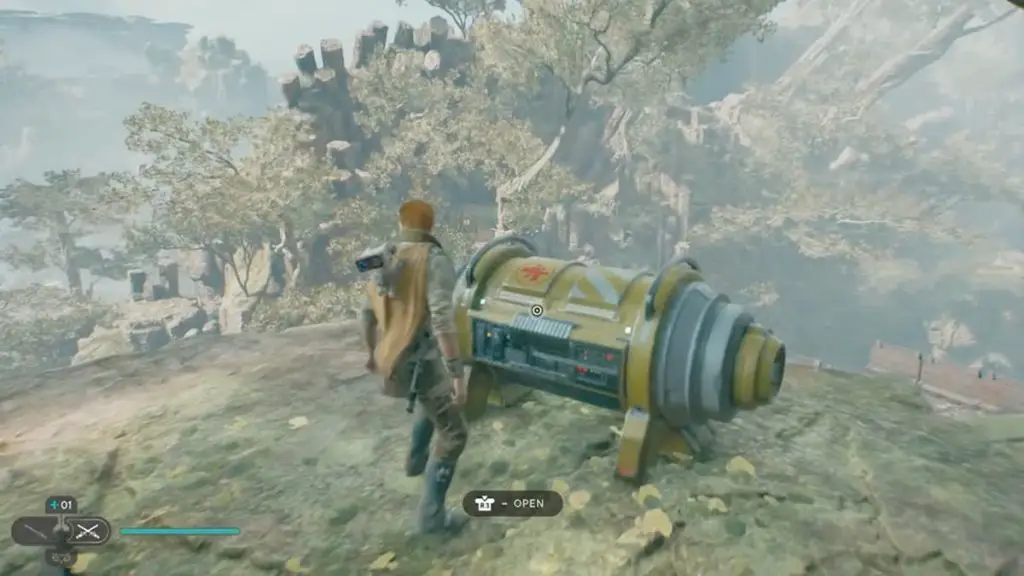 One of the Stim crates you will find in Star Wars Jedi: Survivor.