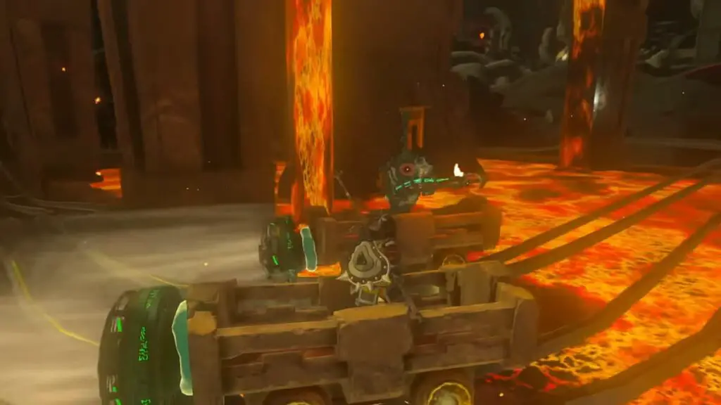 A screenshot from the Legend of Zelda: Tears of the Kingdom trailer.