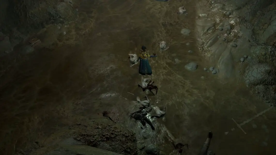 How to leave dungeons in Diablo IV