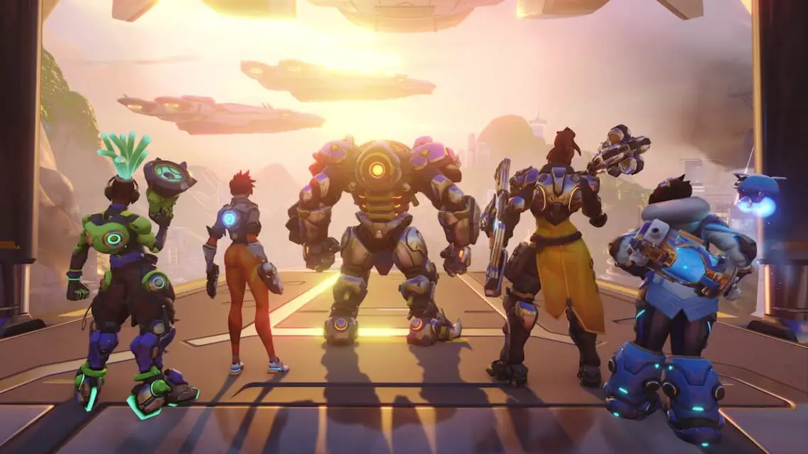 Opening still for Overwatch 2: Invasion