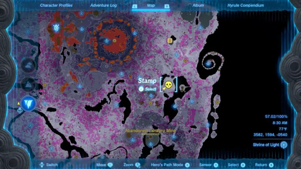 First Mucktorok boss rematch location in Tears of the Kingdom