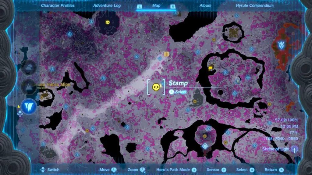 Second Mucktorok boss rematch location in Tears of the Kingdom