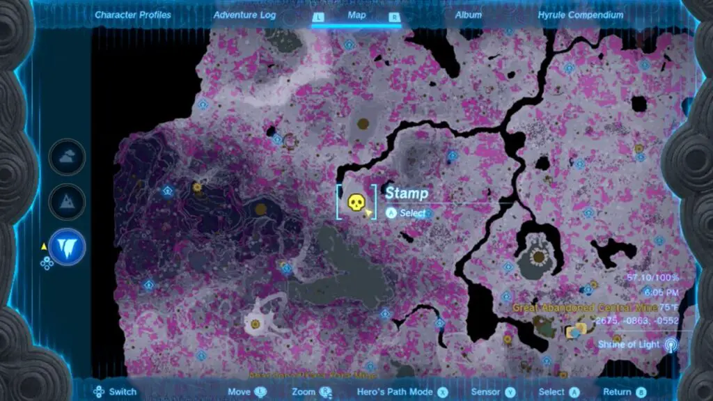 Marbled Gohma first boss rematch location in Tears of the Kingdom