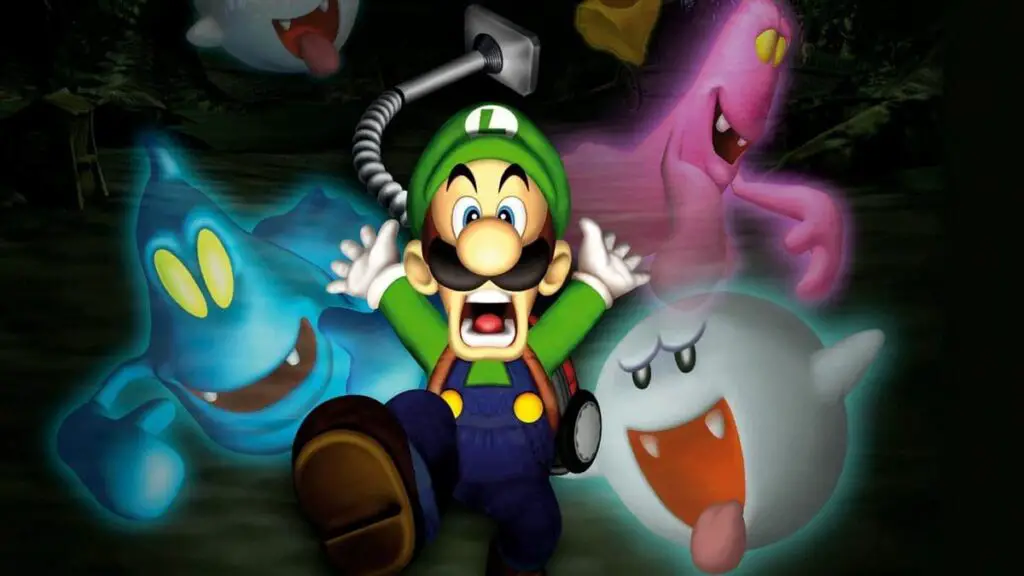 Luigi's Mansion for the GameCube