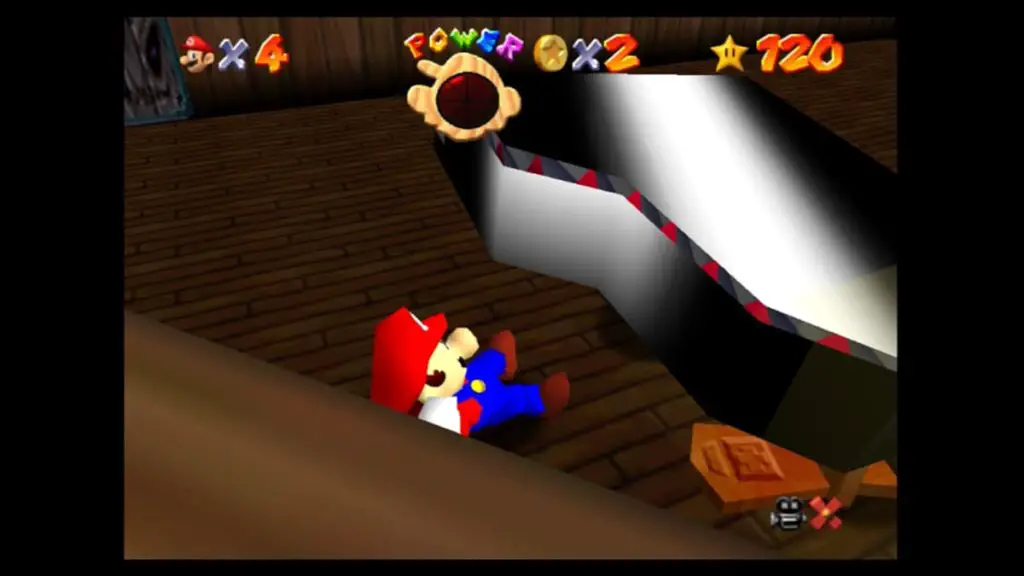 The Super Mario 64 piano attacking