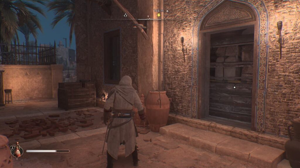Gear chest at Hammam in Assassin's Creed Mirage
