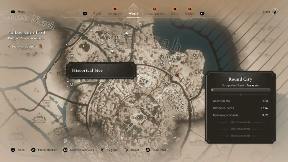 Assassin's Creed Mirage - Hidden One Outfit and Upgrade Schematic