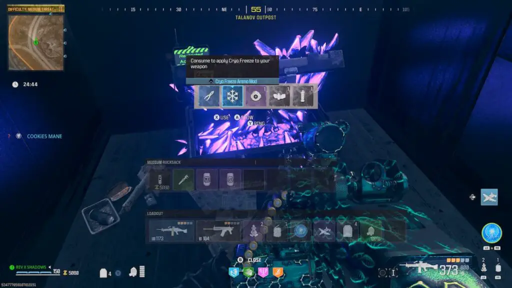 How to get Cryo Freeze ammo mod in MW3 Zombies