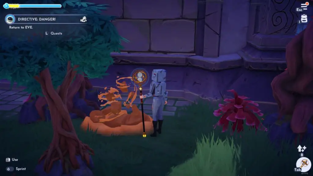 Disney-Dreamlight-Valley-A-Rift-In-Time-Royal-Hourglass-Player-Destroying-Sands