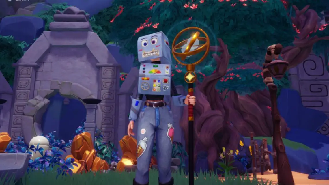 Disney-Dreamlight-Valley-A-Rift-In-Time-Royal-Hourglass-Player-Holding-Hourglass