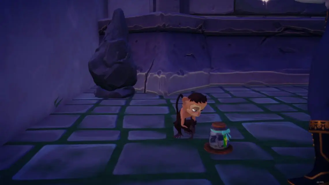 Disney-Dreamlight-Valley-Feed-Monkeys-Monkey-Eating