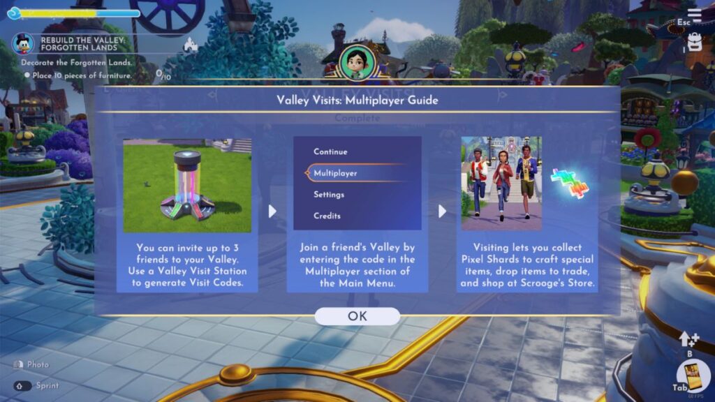 Disney-Dreamlight-Valley-How-to-invite-friends-Multiplayer-Explaination
