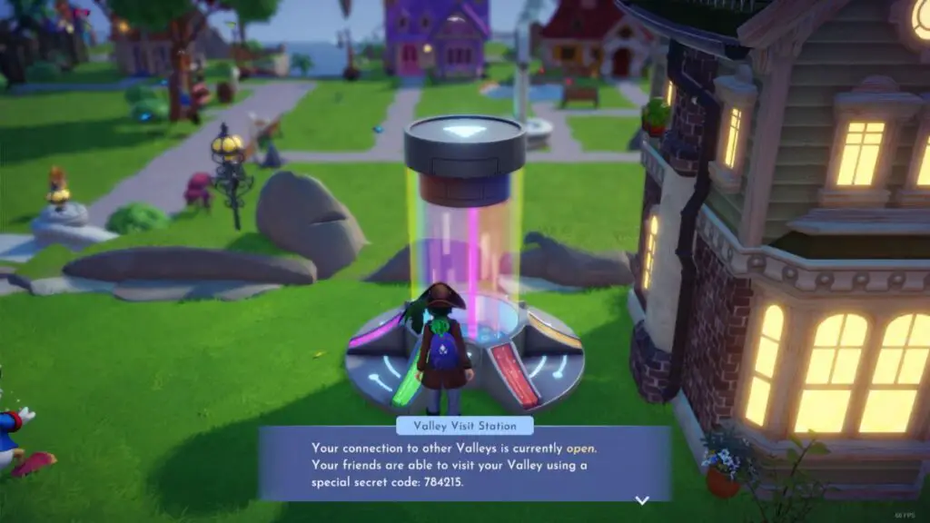 Disney-Dreamlight-Valley-How-to-invite-friends-Valley-Visit-Station-Code