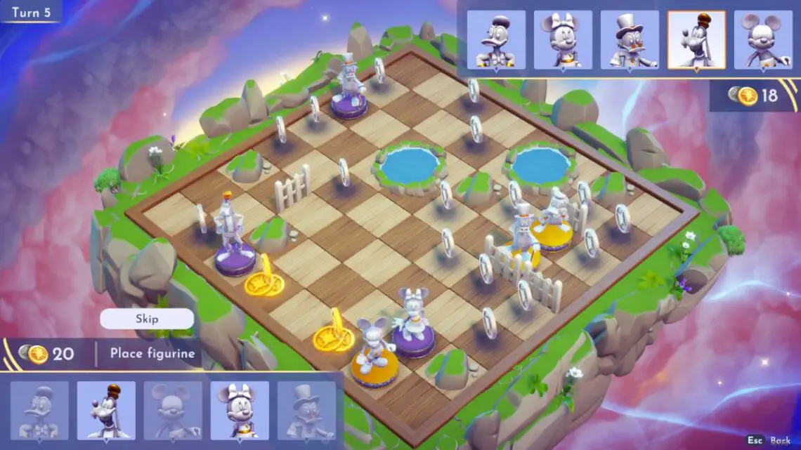 Disney-Dreamlight-Valley-Scramblecoin-Explained-Board-With-Coins