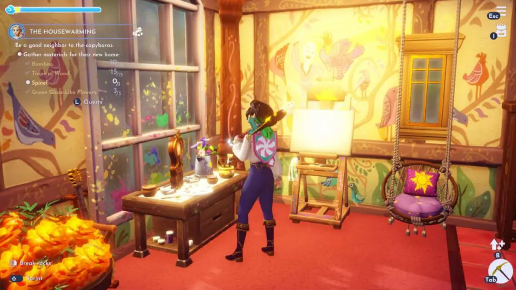 Disney-Dreamlight-Valley-The-Housewarming-Quest-Placing-Items