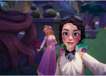 Disney-Dreamlight-Valley-The-Housewarming-Quest-Player-With-Rapunzel
