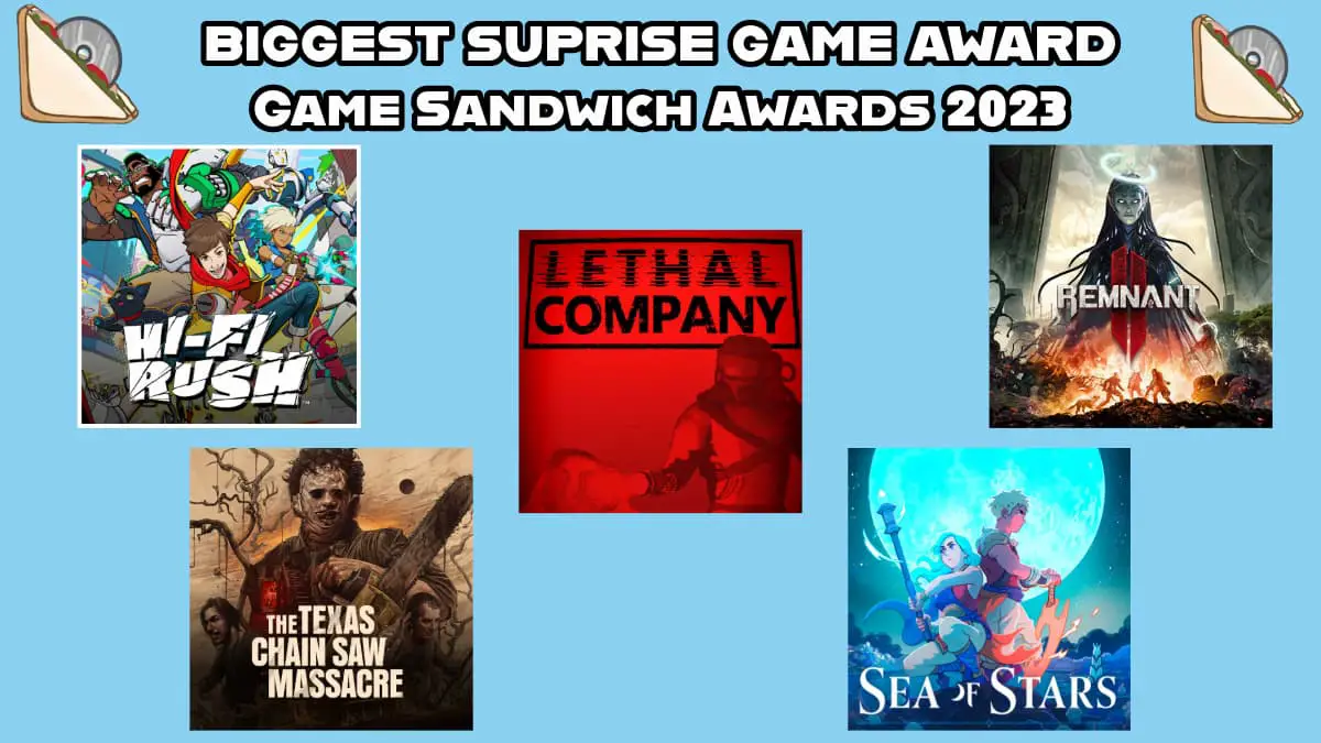Biggest Surprise Game of 2023 Award
