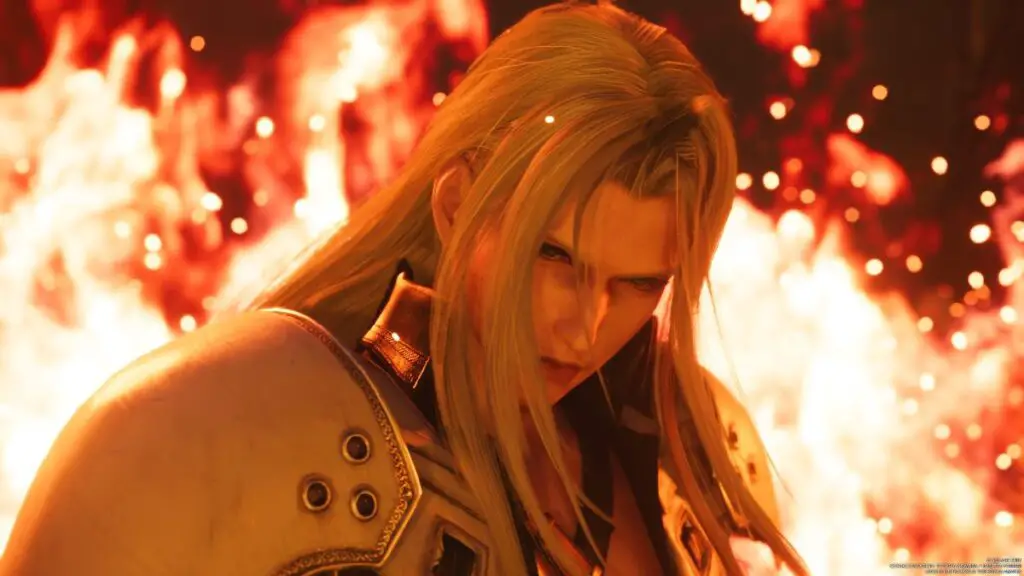 Final-Fantasy-7-Rebirth-Sequel-Sephiroth-In-Fire
