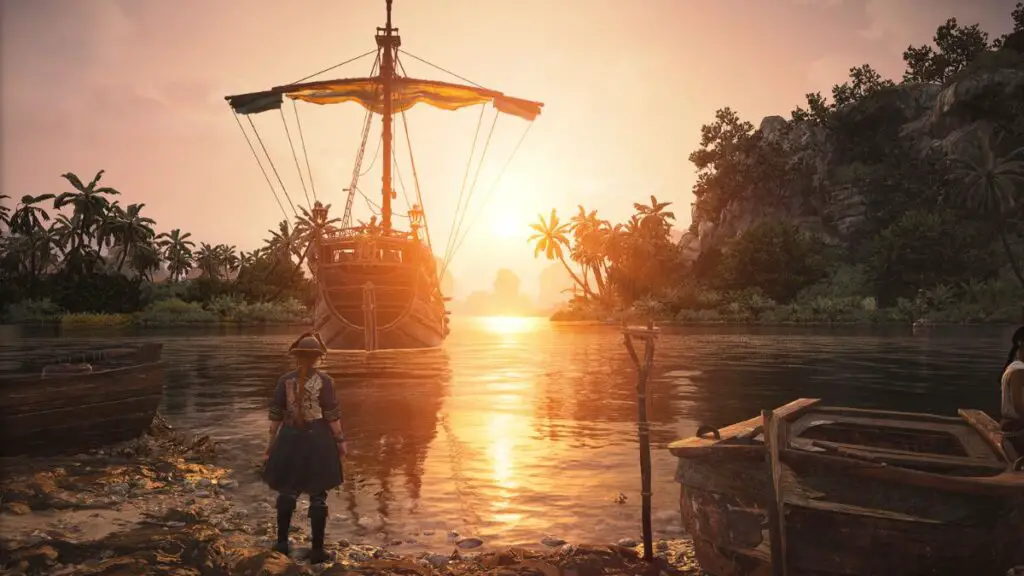 Skull-And-Bones-Worth-It-Player-and-Sunset