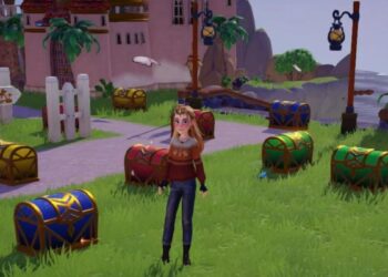 Disney-Dreamlight-Valley-Player-Surrounded-by-Chests