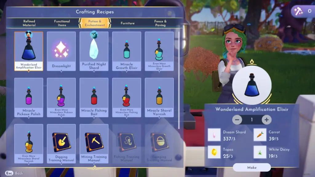 Disney-Dreamlight-Valley-Boutique-Player-Crafting-Wonderland-Potion