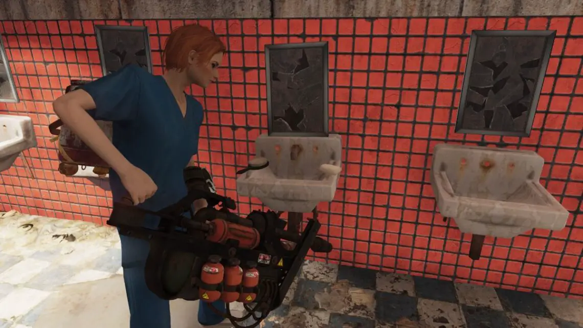 Fallout-76-Abraxo-Soap-Brooms-Player-looking-at-soap