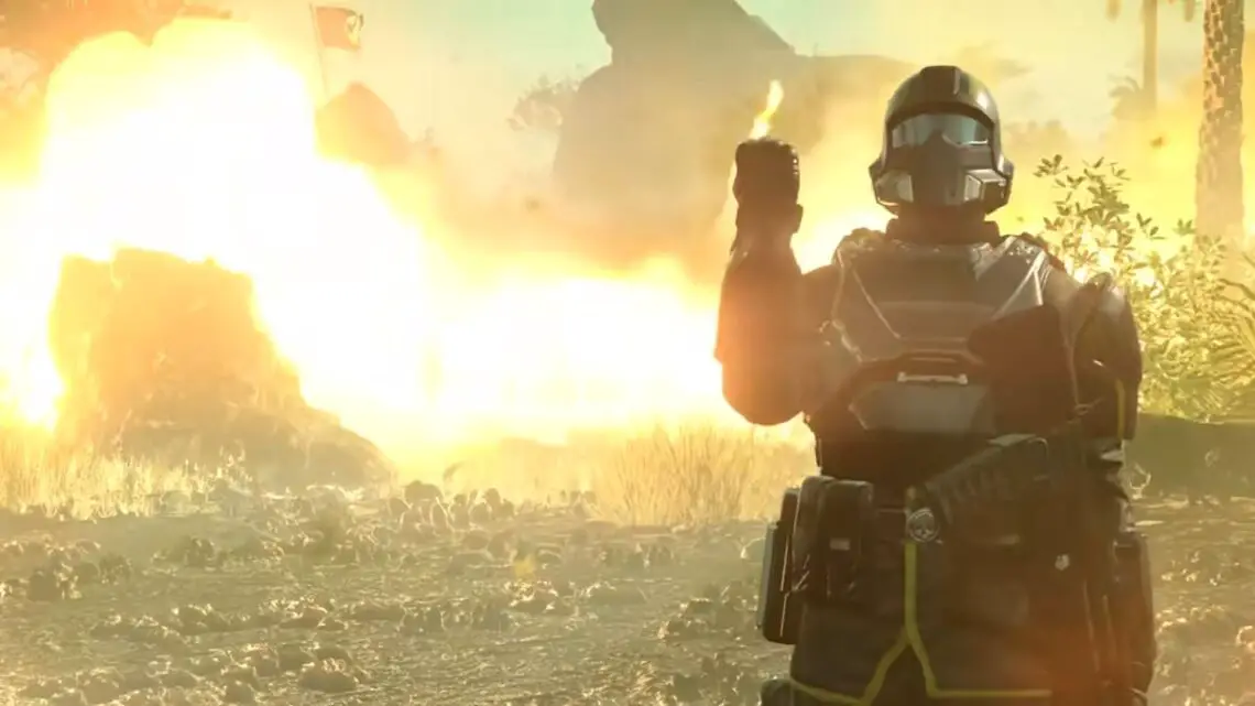 Helldivers-2-community-Manager-not-fired-Helldivers saluting