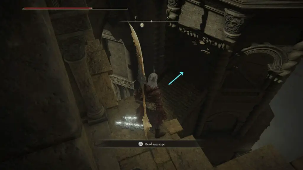 Elden Ring Shadow of the Erdtree Euporia - Player Jumping off ledge