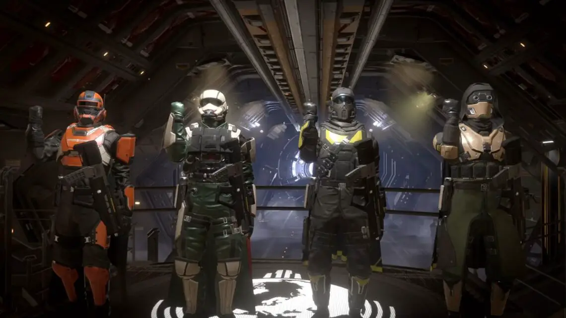 Helldivers-2-Arc-Thrower-Buff-Helldivers-Saluting