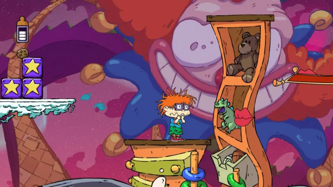 Rugrats: Adventures in Gameland is inspired by the NES and Game Boy generation of games, sometimes to a fault.