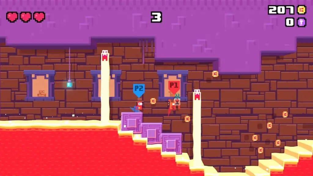 Crossy Road Castle is a blast to play with friends, but there's not much outside of its core gameplay to bring you back.