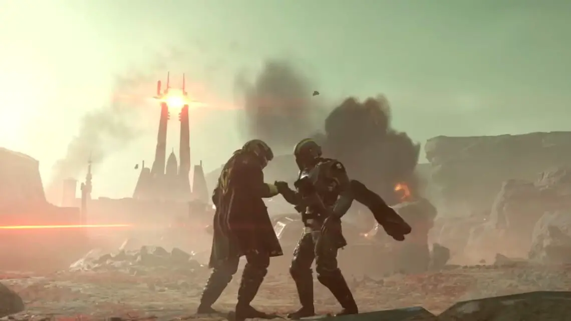 Helldivers-2-city-center-assets-Helldivers-Handshake