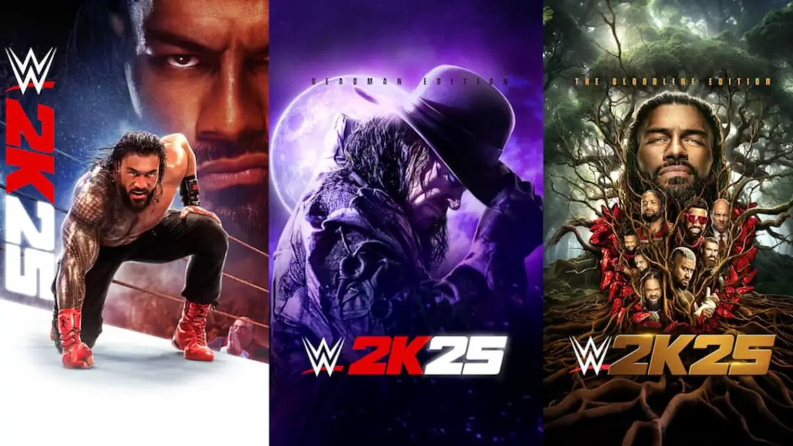 WWE 2K25 cover