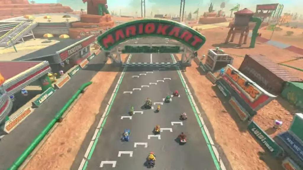 Mario-Kart-Trailer-Shown-Starting-Line