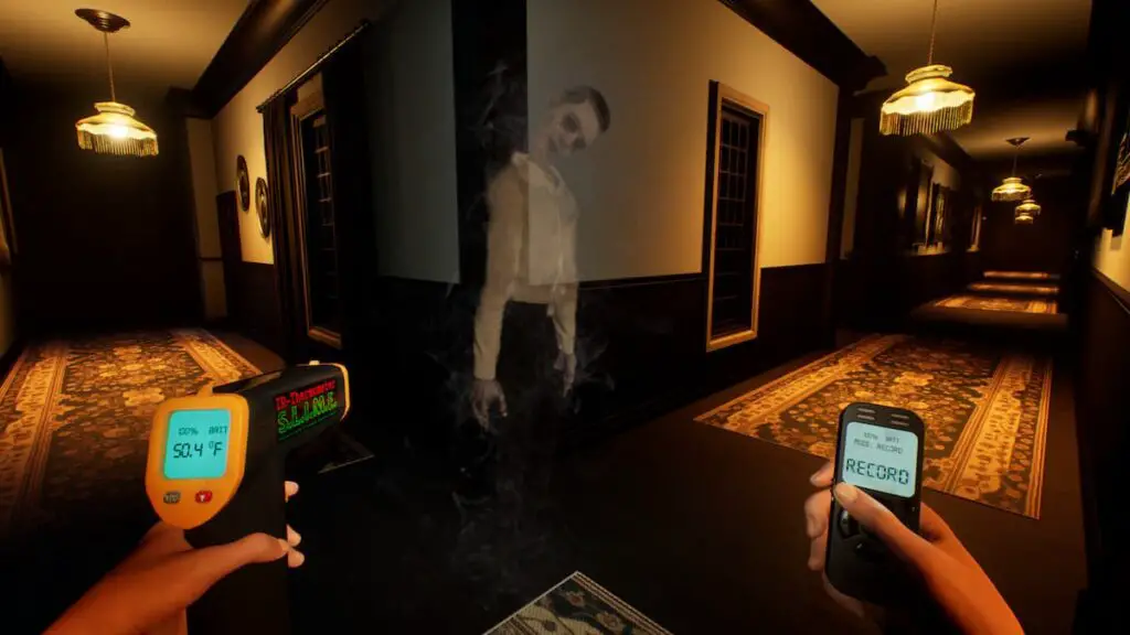 A ghost appearing in Among the Whispers - Provocation.