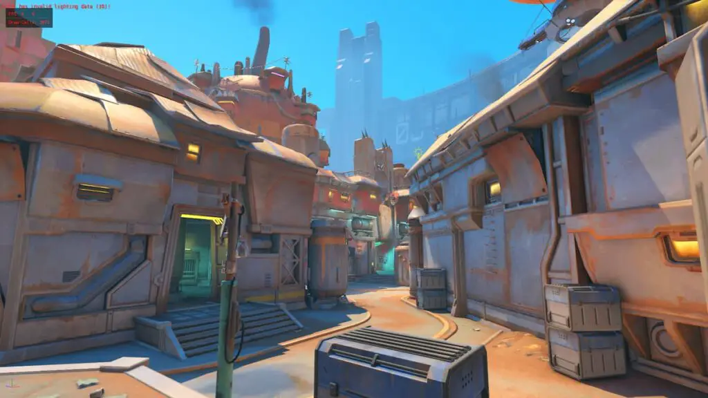 New Junky City, one of the Flashpoint maps remade in Overwatch 2.