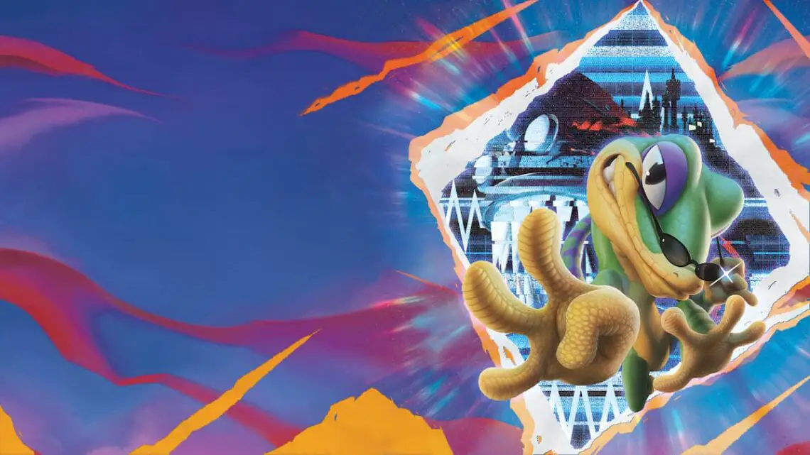 The cover art for the Gex Trilogy.