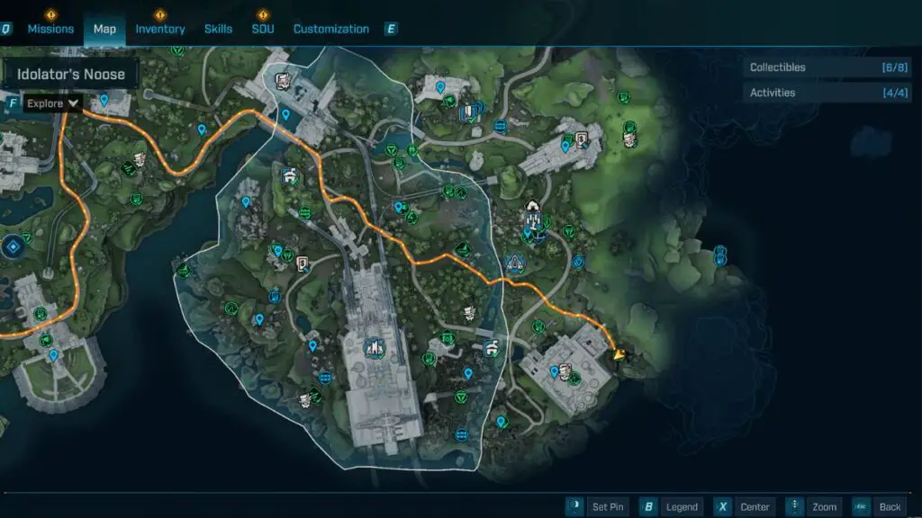 Borderlands 4 Map Screen