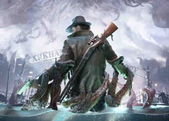 The Sinking City 2 detective in water