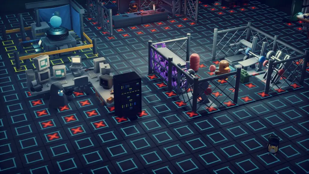 The base being built in Escape From Duckov