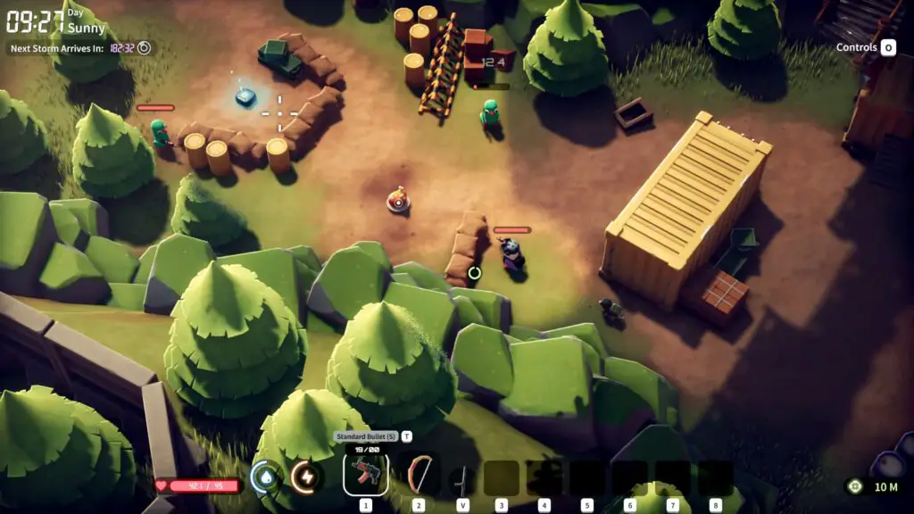 A player battling in Escape From Duckov