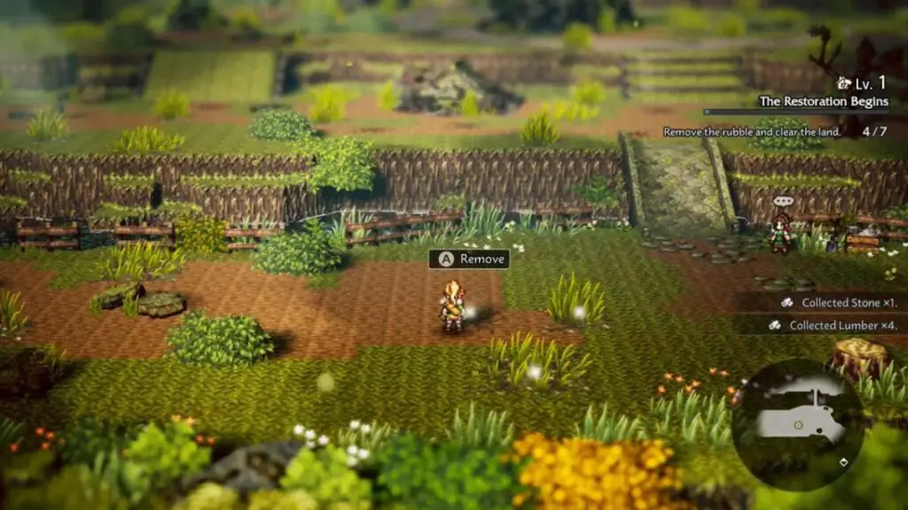 Octopath Traveler 0 Town Building