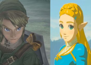 Twilight Princess Link and Breath of the Wild Zelda, which appear to be the inspirations for the characters in The Legend of Zelda Movie set videos.