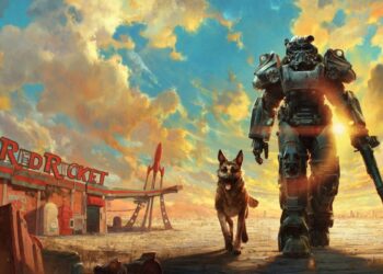 Fallout 4 Key Art Protagonist and Dogmeat