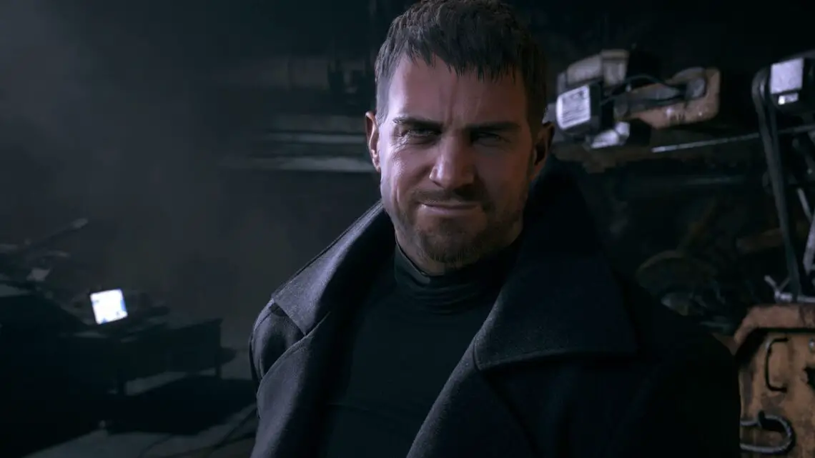Resident Evil Village Chris Redfield Closeup