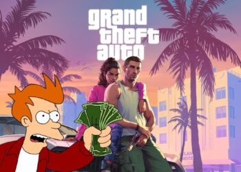 Grand Theft Auto 6 Game Cover with Fry Money