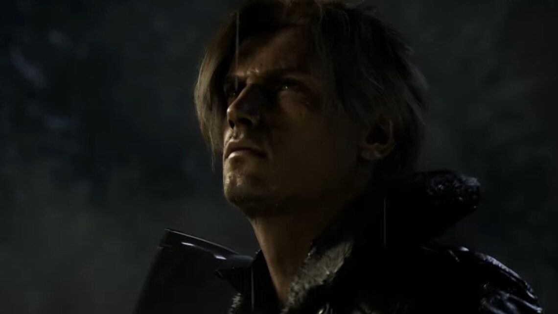 Resident Evil 9 Leon Kennedy Close Up in Rain