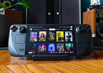 Steam Deck Close Up Image