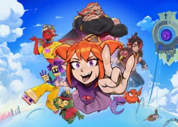 Demon Tides cover art featuring characters from the game