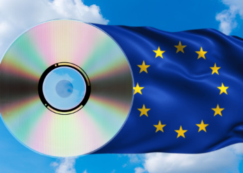 Compact Disc and EU Flag